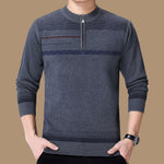 Mens sweaters for 2018 Autumn Winter Thick Warm Sweaters O-Neck Wool Sweater Male Knitted Cashmere Pullover Tops Plus Size M-3XL