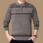 Mens sweaters for 2018 Autumn Winter Thick Warm Sweaters O-Neck Wool Sweater Male Knitted Cashmere Pullover Tops Plus Size M-3XL