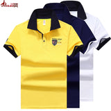 Summer Polo Shirt Men Cotton Short Sleeved Jerseys Polos Para Hombre Casual Embroidery Business man Tops&Tees Polo Shirt