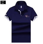 Summer Polo Shirt Men Cotton Short Sleeved Jerseys Polos Para Hombre Casual Embroidery Business man Tops&Tees Polo Shirt