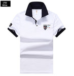 Summer Polo Shirt Men Cotton Short Sleeved Jerseys Polos Para Hombre Casual Embroidery Business man Tops&Tees Polo Shirt