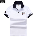 Summer Polo Shirt Men Cotton Short Sleeved Jerseys Polos Para Hombre Casual Embroidery Business man Tops&Tees Polo Shirt