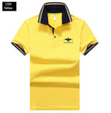 Summer Polo Shirt Men Cotton Short Sleeved Jerseys Polos Para Hombre Casual Embroidery Business man Tops&Tees Polo Shirt