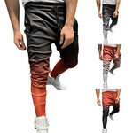 2019 New Mens Joggers Trousers Gradient Autumn Gyms Pants Men Joggers Sweatpants Sporting High Quality Bodybuilding Pants Man