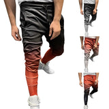 2019 New Mens Joggers Trousers Gradient Autumn Gyms Pants Men Joggers Sweatpants Sporting High Quality Bodybuilding Pants Man