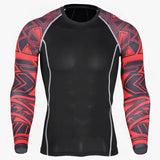 3D Teen Wolf Clothing Winter Thermal Underwear  Men MMA Compression Crossfit Shirts Clothing Men's Fitness Leggings T-Shirt Set