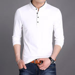 Brand New Men Polo Shirt Mens Long Sleeve Solid Polo Shirts Camisa Polos Masculina Popular Casual Cotton Plus Size M-4XL Tops